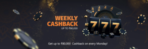 9Winz cashback bonus